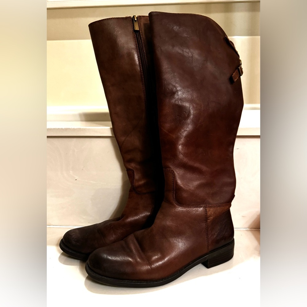 Vince Camuto Brown Heeled Boots